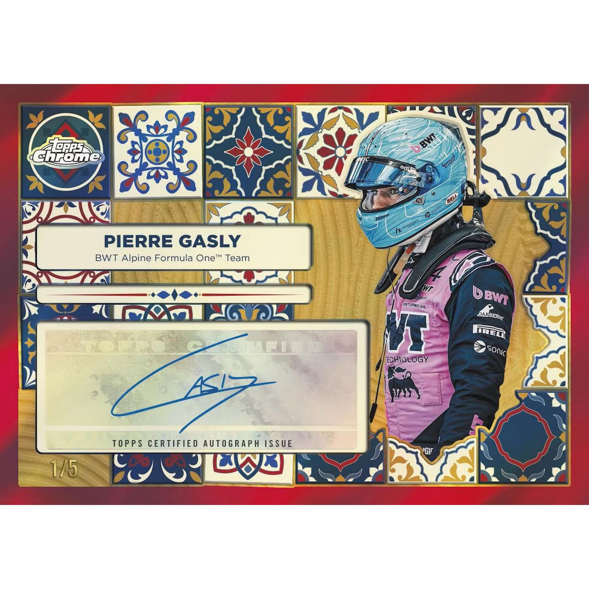 2026 Topps Chrome F1 Formula 1 Mega Box