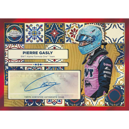 2026 Topps Chrome F1 Formula 1 Mega Box