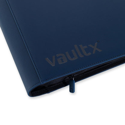 Vault X 16-Pocket Exo-Tec Zip Binder XXL (Royal Blue)