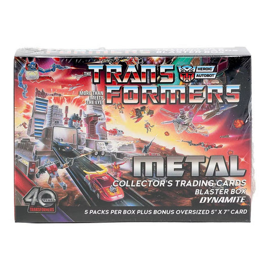 2026 Dynamite Transformers Metal Blaster Box