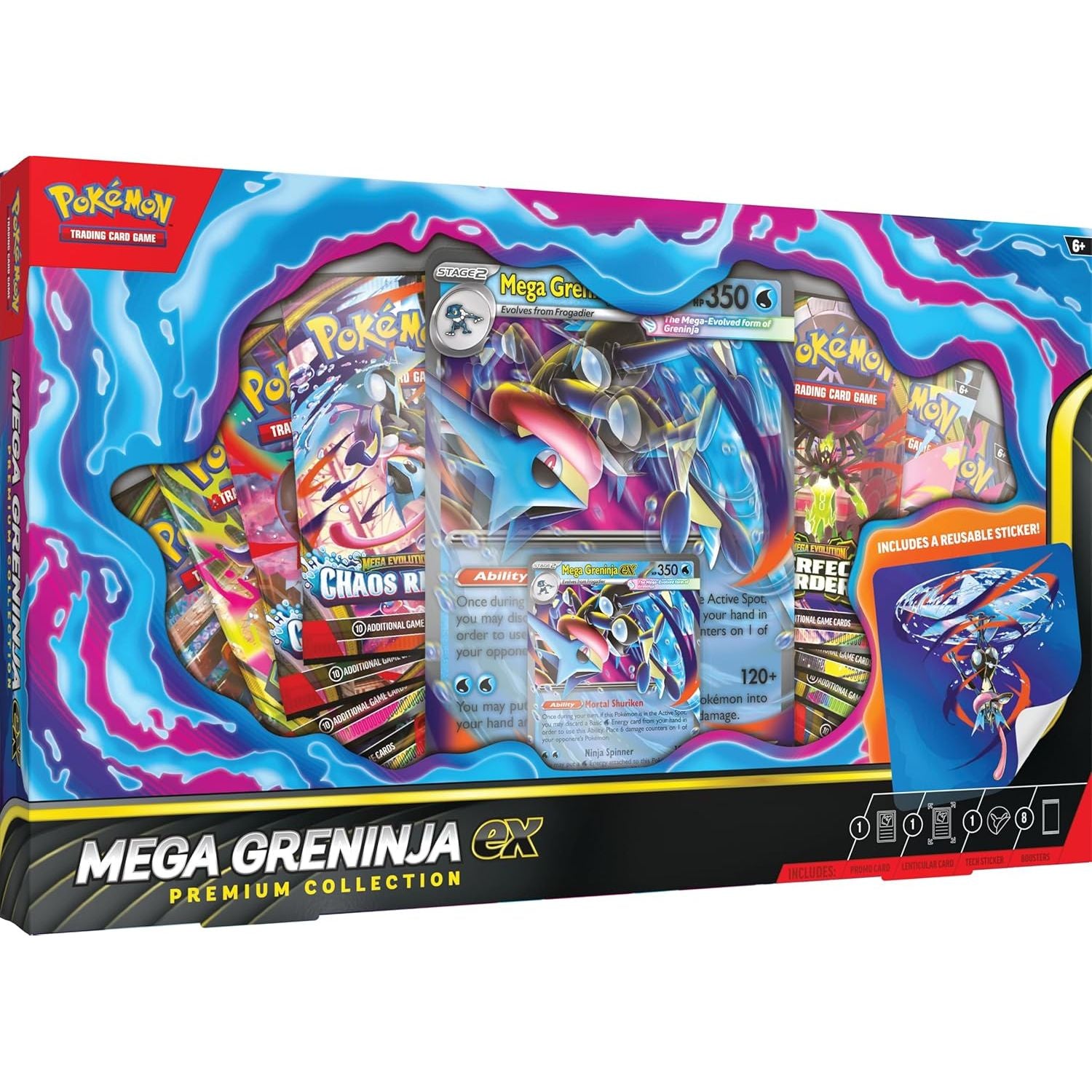 Mega Greninja ex Pokemon Premium Collection