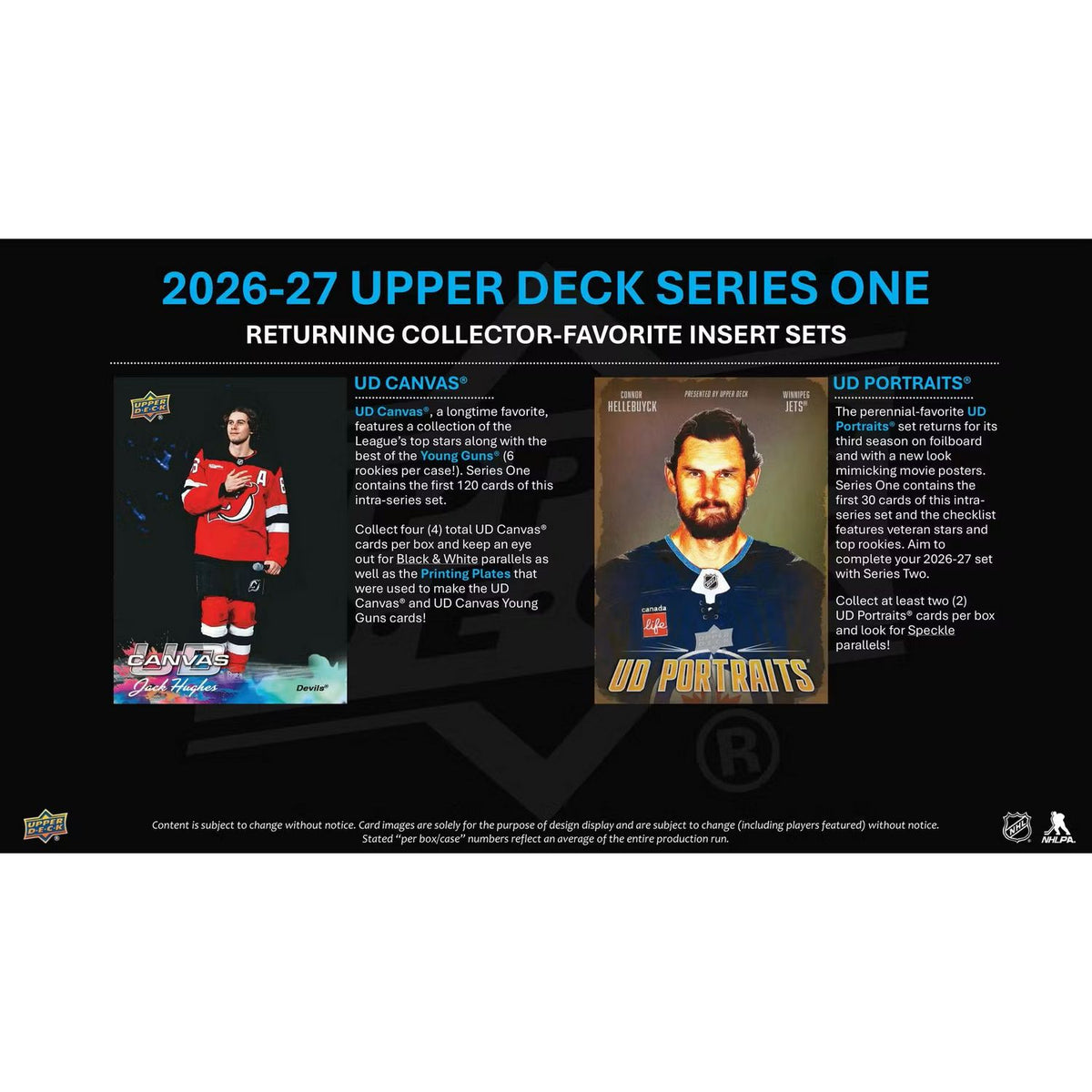 2026-27 Upper Deck Series 1 Hockey Hobby Box *Contact Us To Order*