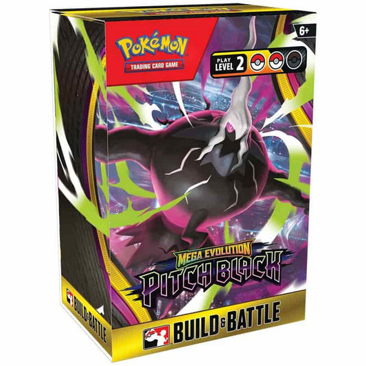 Pokemon: Mega Evolution Pitch Black Build & Battle Kit (ME05)