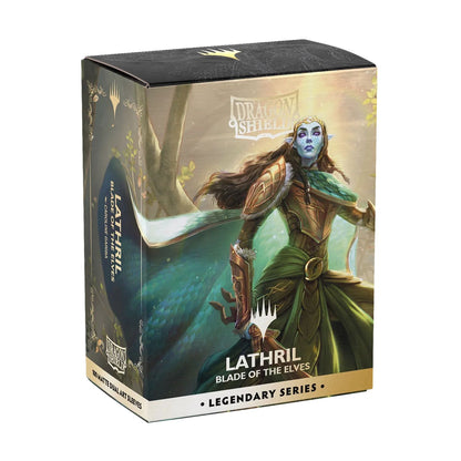 Dragon Shield: Legendary Series - 100ct Matte Dual Art Standard Sleeves (Lathril, Blade of Elves)