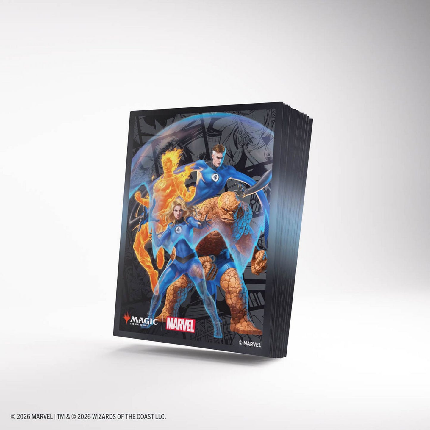 Gamegenic: Magic the Gathering | Marvel Super Heroes Premium Art Sleeves (The Fantastic Four)