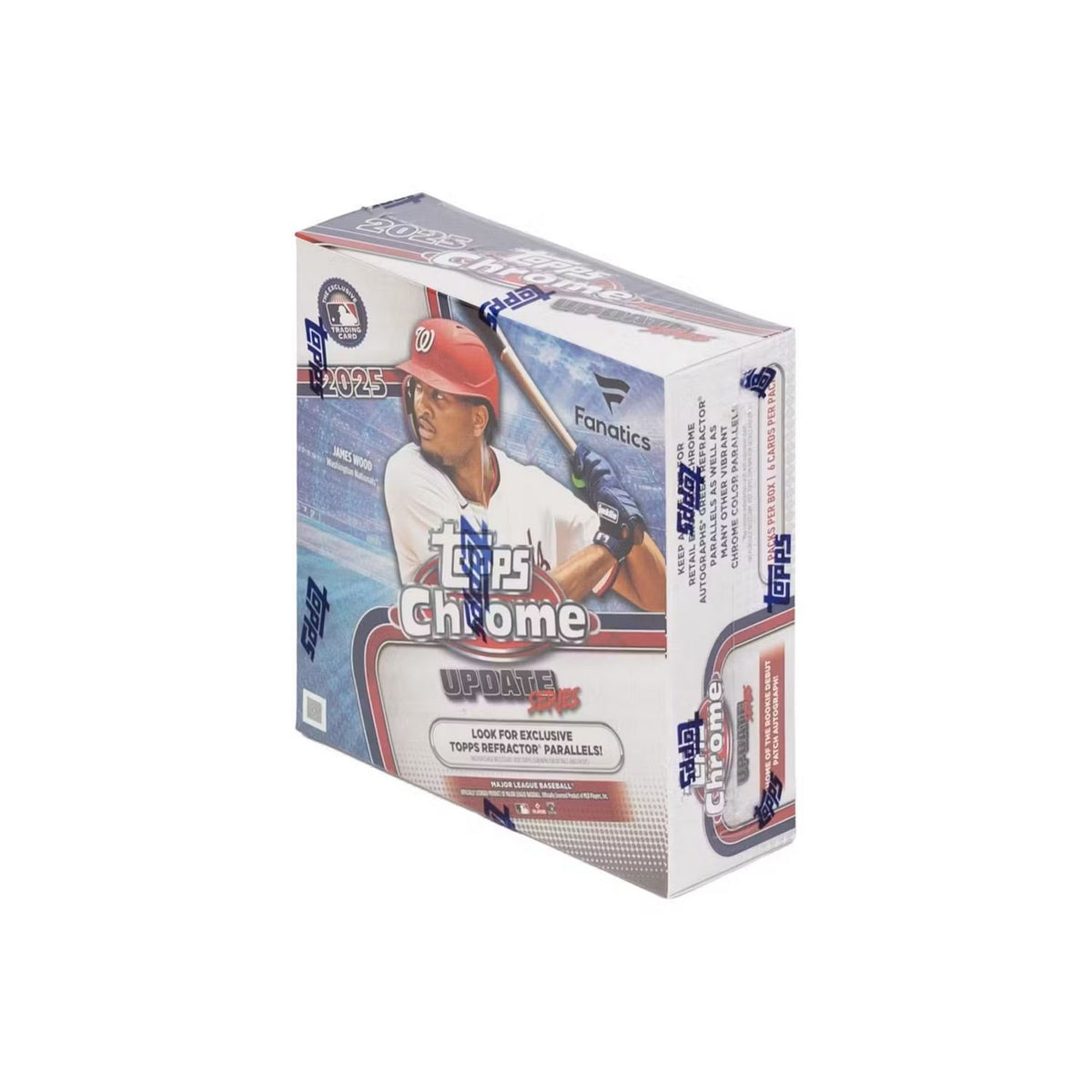 2025 Topps Chrome Update Baseball Fanatics Exclusive Mega Box