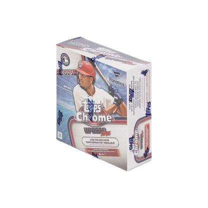 2025 Topps Chrome Update Baseball Fanatics Exclusive Mega Box