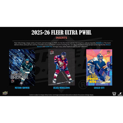2025-26 Upper Deck Fleer Ultra PWHL Hockey Hobby Box *Contact Us To Order*