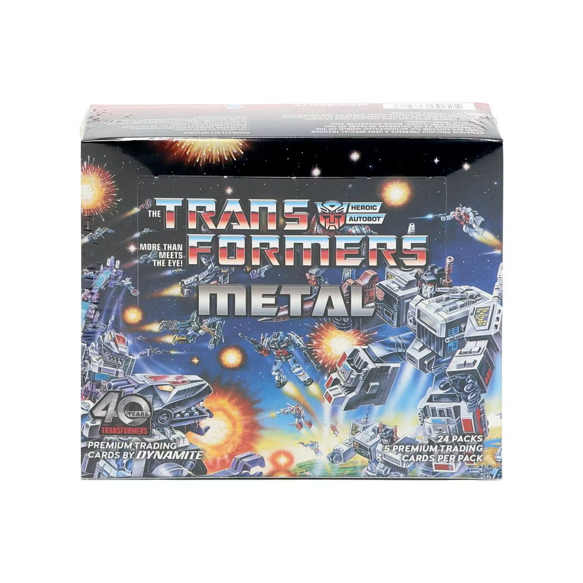 2026 Dynamite Transformers Metal Collector's Set Box