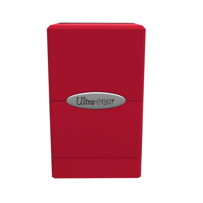 Ultra Pro Deck Box: Satin Tower (Apple Red)