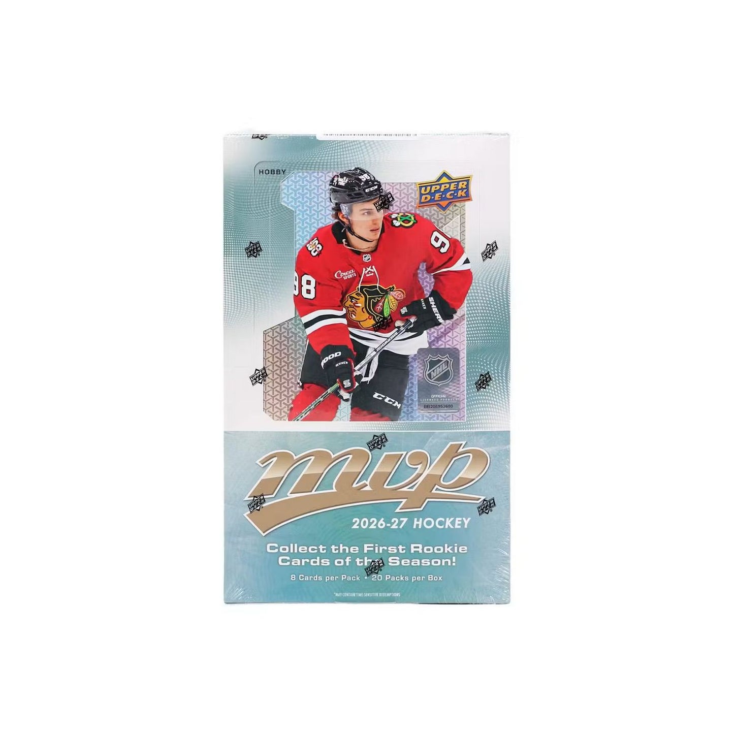 2026-27 Upper Deck MVP Hockey Hobby Box *Contact Us To Order*