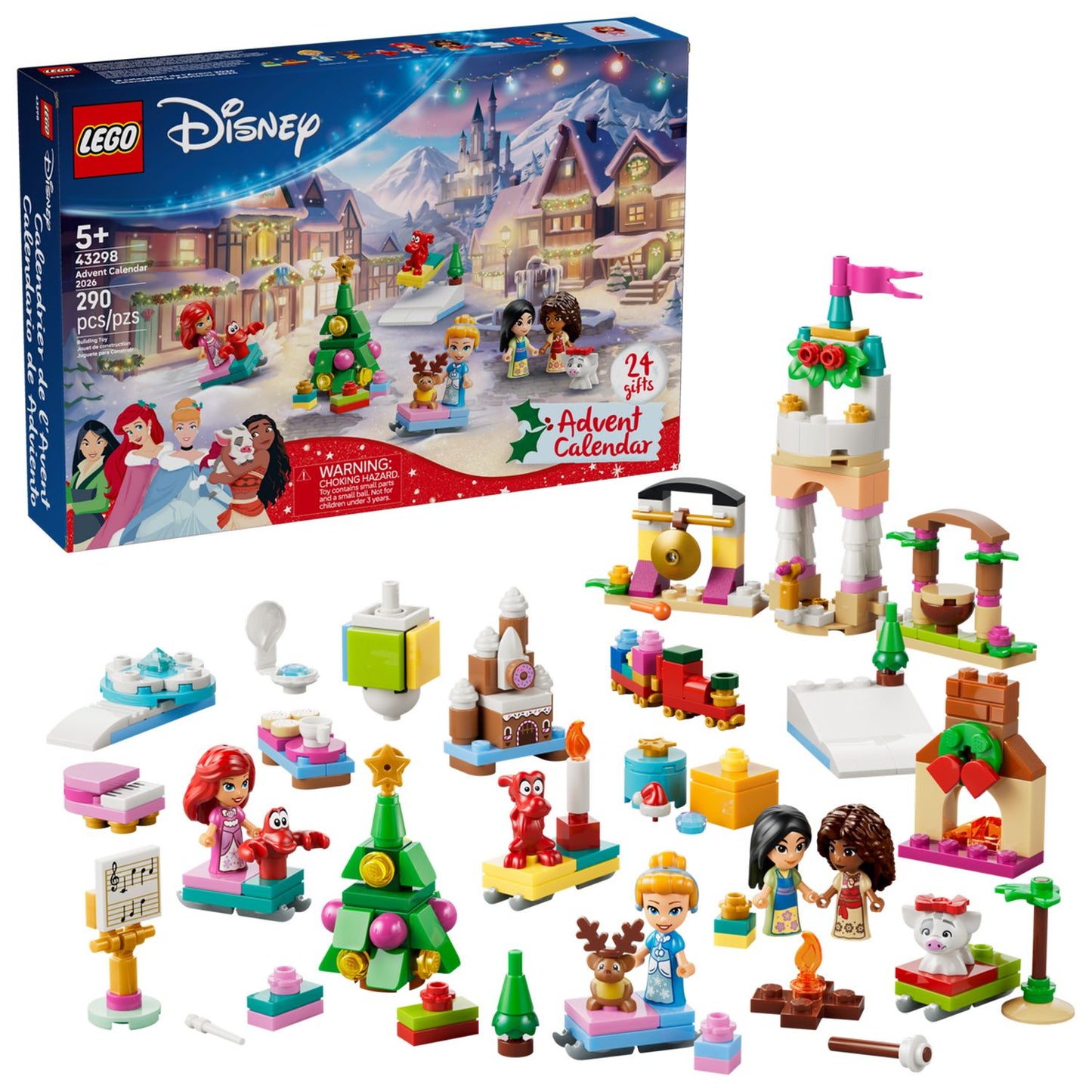 LEGO Disney Princess Advent Calendar 2026 43298