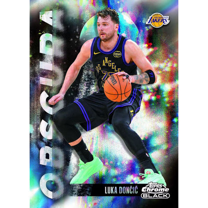 2025-26 Topps Chrome Black Basketball Hobby Box