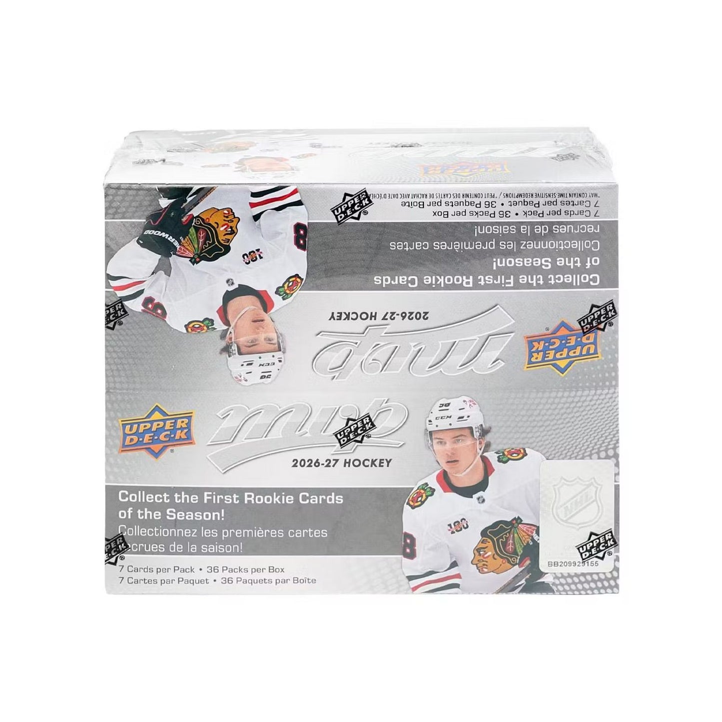 2026-27 Upper Deck MVP Hockey Retail Box