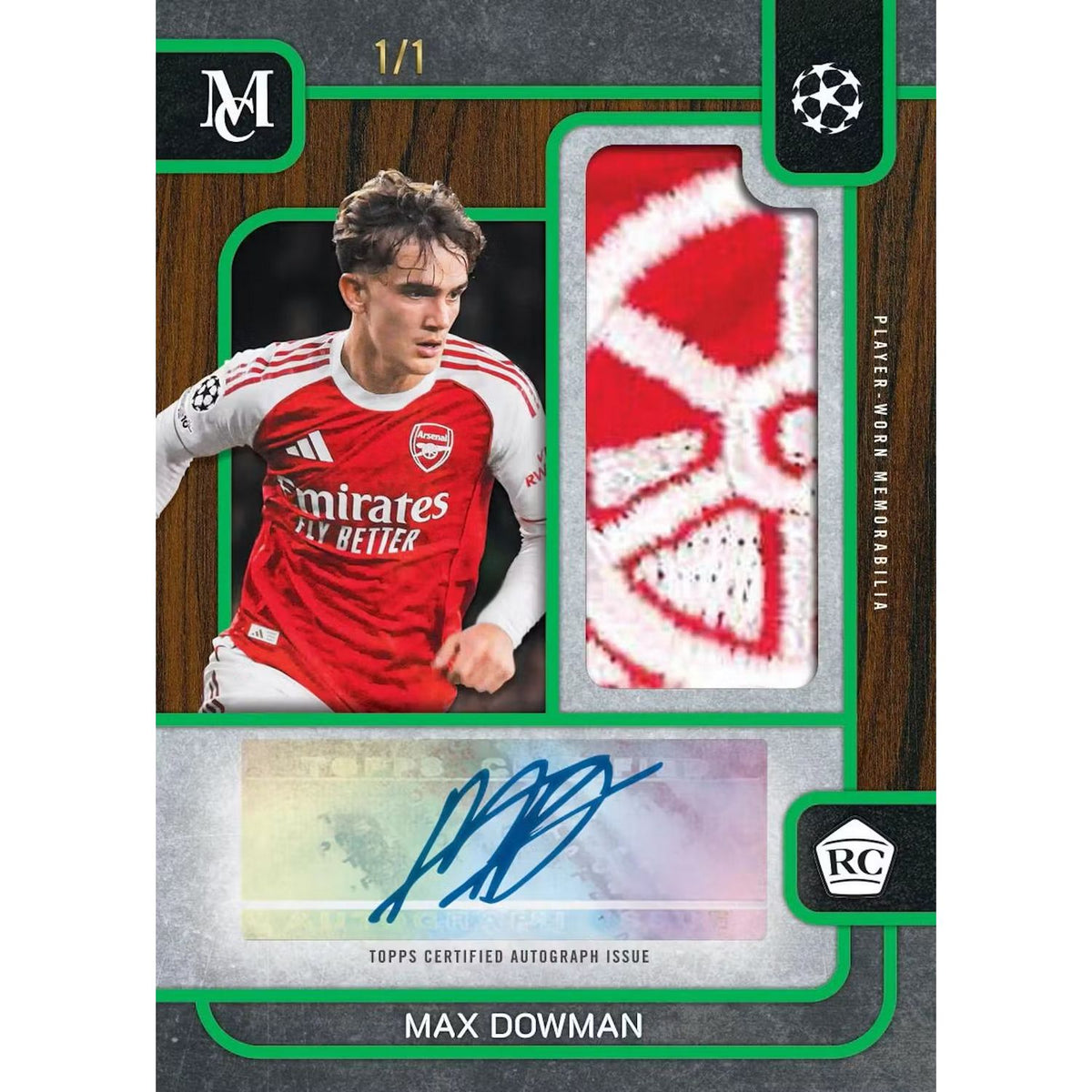 2025-26 Topps UEFA Club Competitions Museum Collection Soccer Hobby Box