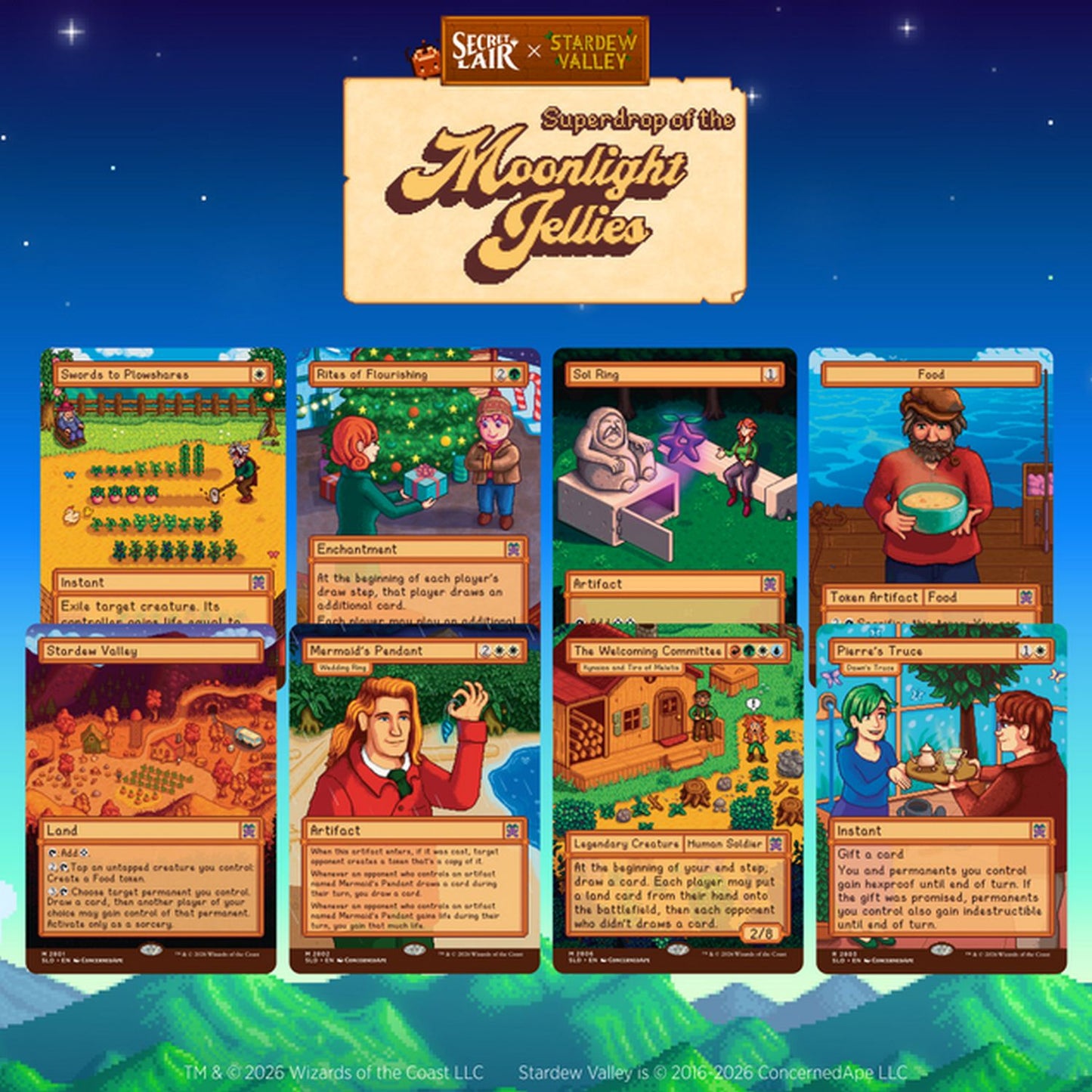 Magic the Gathering: Secret Lair x Stardew Valley: Welcome to Stardew Valley [Non-Foil]