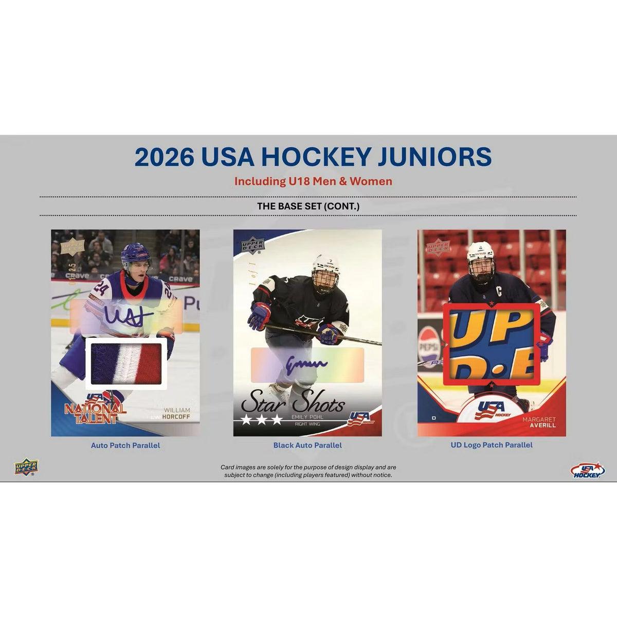 2026 Upper Deck Team USA Juniors Hockey Hobby Box *Contact Us To Order*