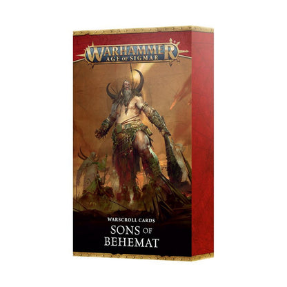Warhammer Age of Sigmar: Warscroll Cards - Sons of Behemat