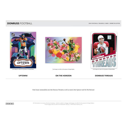 2026 Panini Donruss Football Hobby Blaster Box