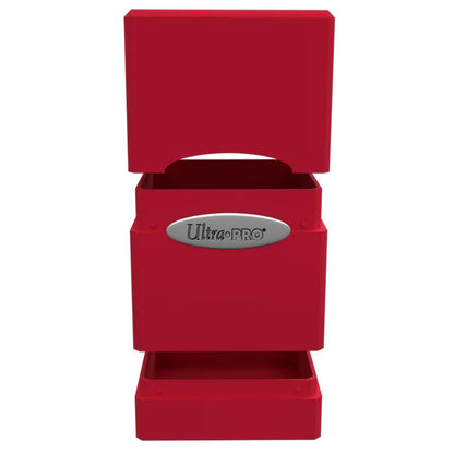 Ultra Pro Deck Box: Satin Tower (Apple Red)