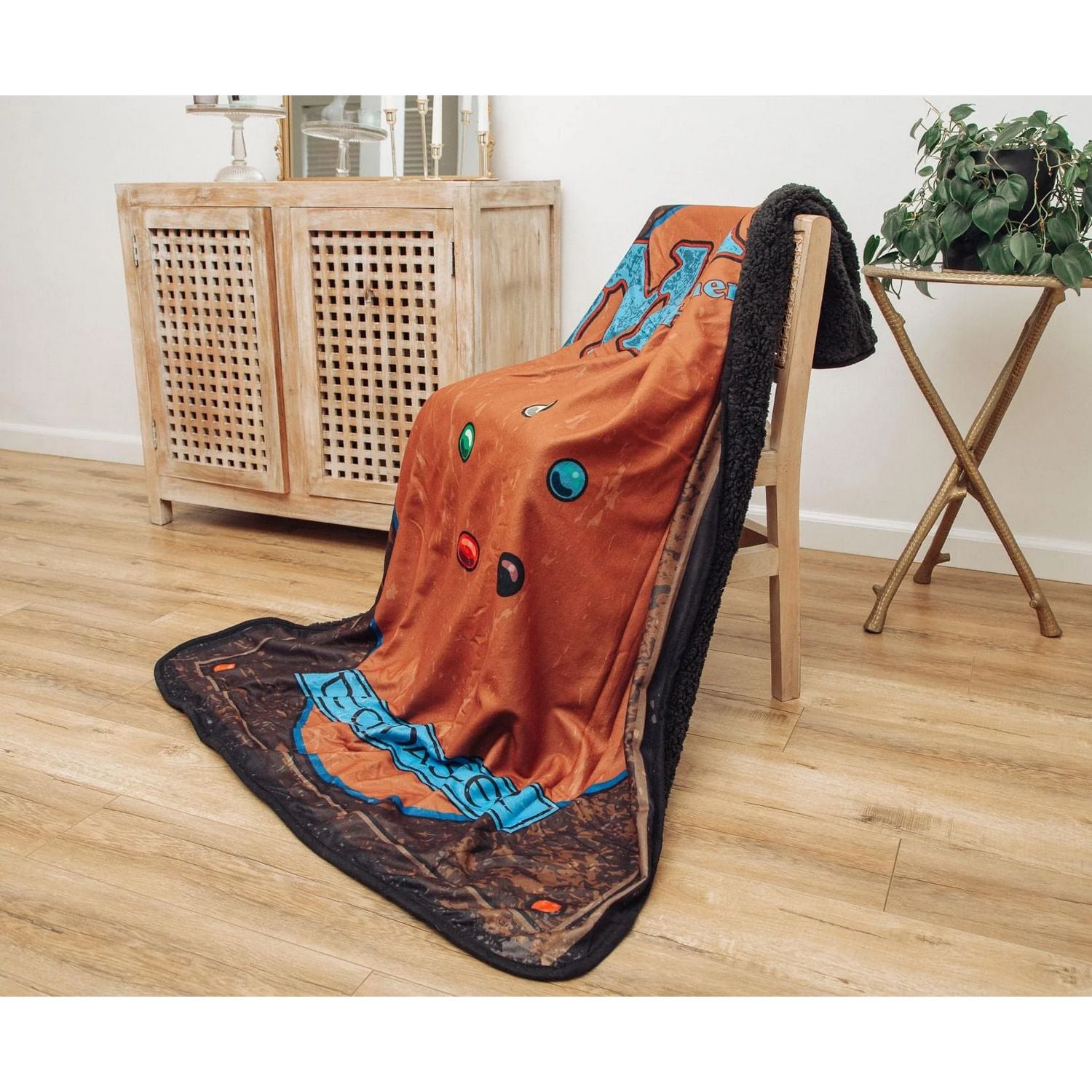 Toynk Magic: The Gathering Card Back Fleece Throw Blanket | 45 x 64 Inches、Toynk、kayou
