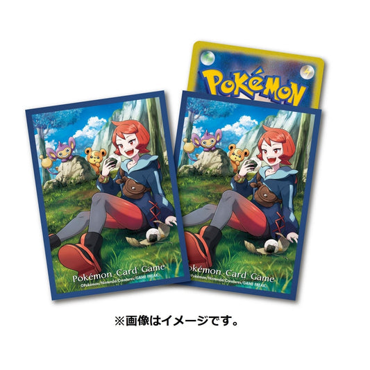 Pokemon: Arezu, Aipom & Teddiursa Sleeves (Japanese Pokemon Center Exclusive)