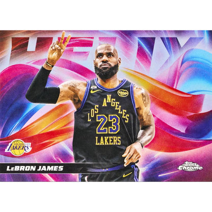 2025-26 Topps Chrome Update Series Basketball Mega Box
