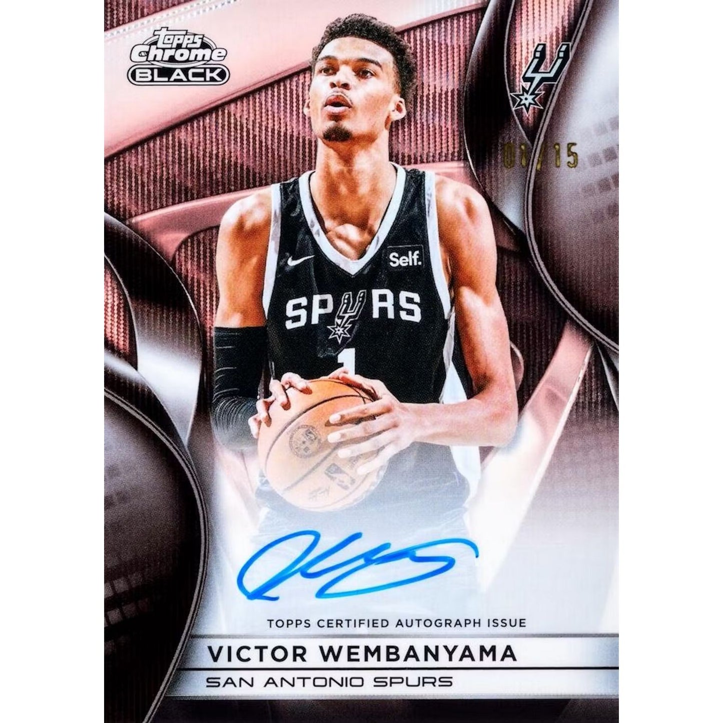 2025-26 Topps Chrome Black Basketball Hobby Box