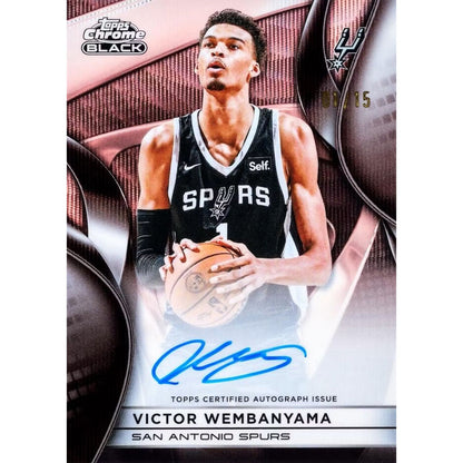 2025-26 Topps Chrome Black Basketball Hobby Box