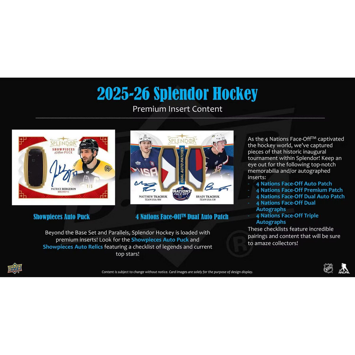 2025-26 Upper Deck Splendor Hockey Hobby Box *Contact Us To Order*