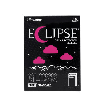 Ultra Pro: Eclipse Standard-Size Gloss Sleeves 105ct (Hot Pink)