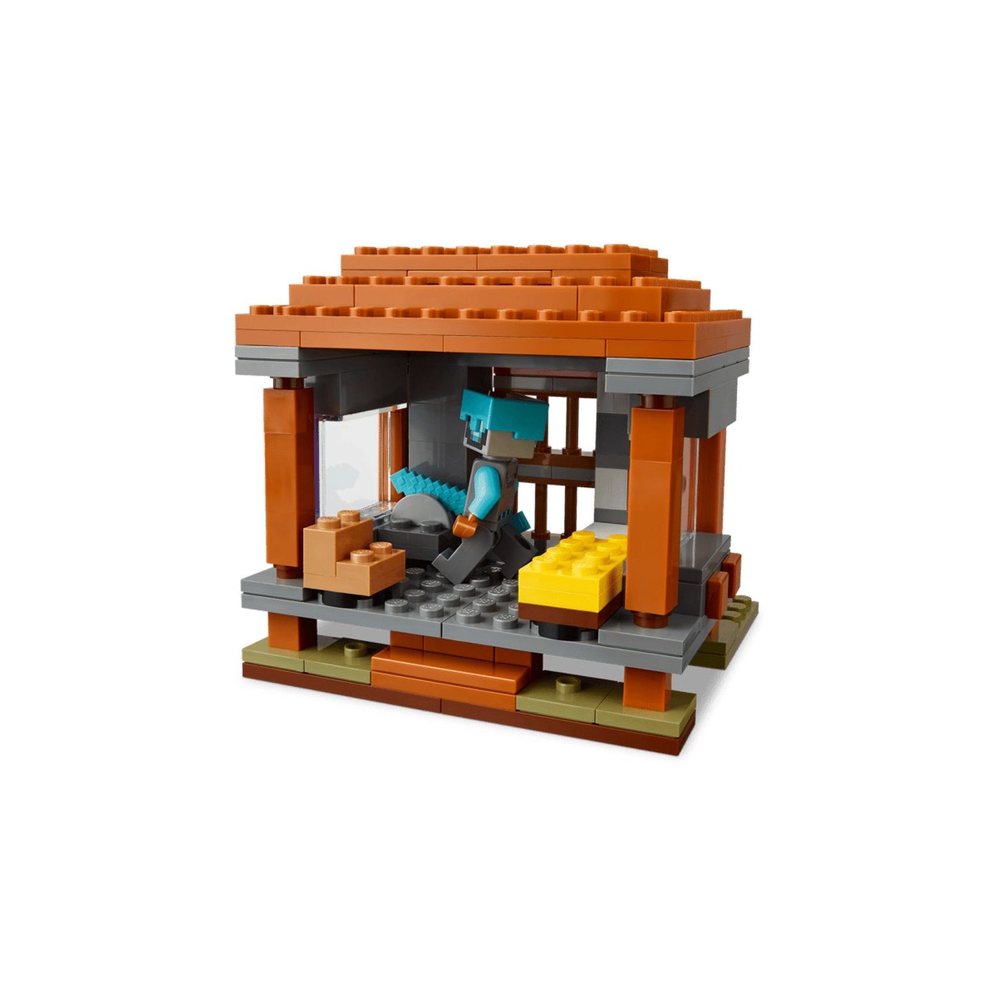 LEGO The Pillager Outpost and Ravager 21278