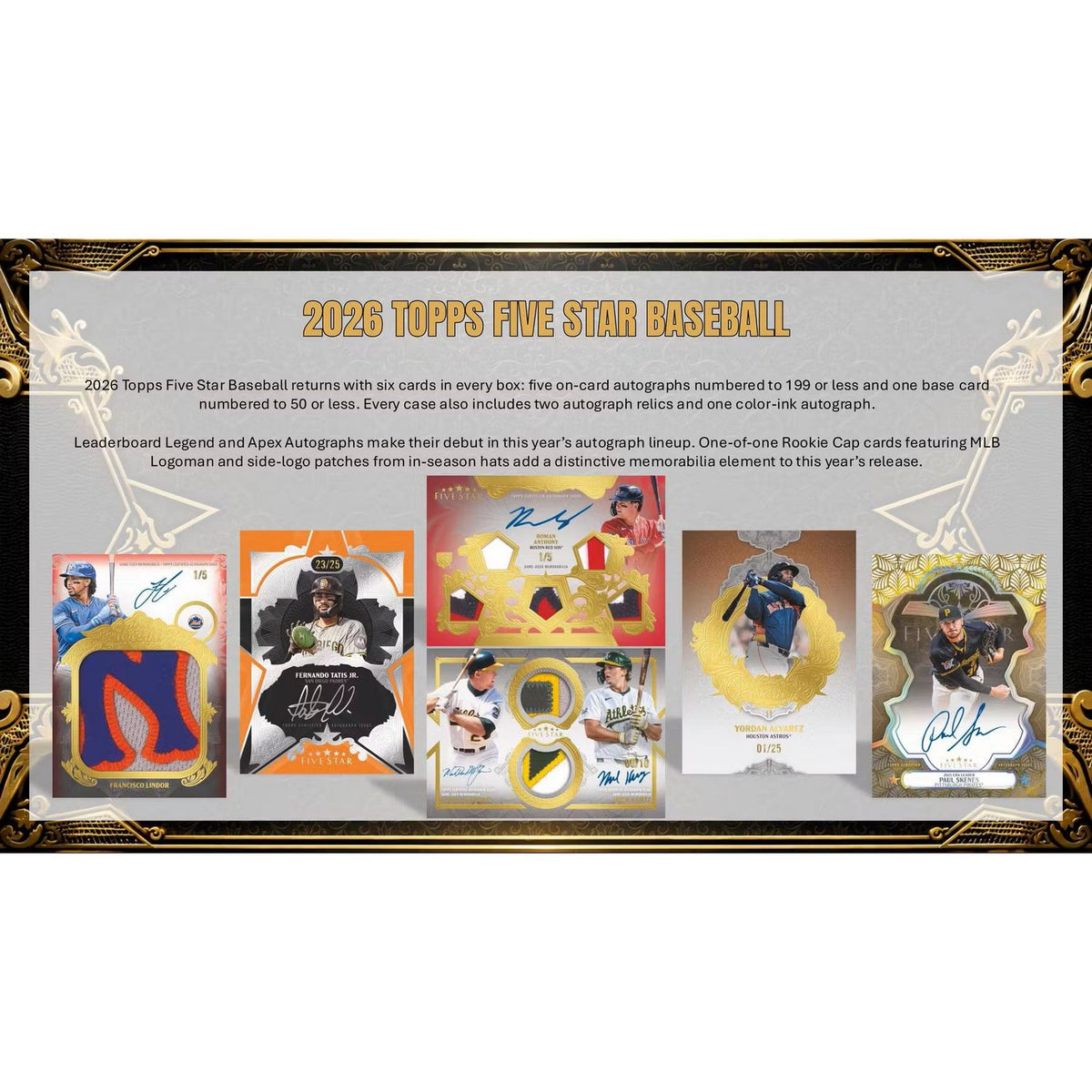 2026 Topps Five Star Baseball Hobby Box