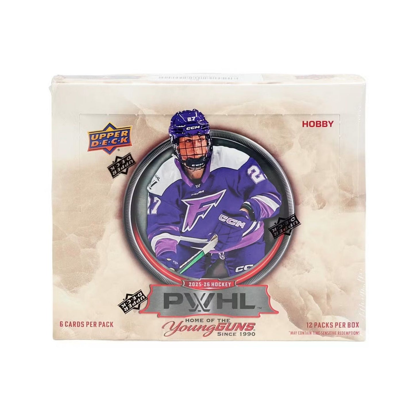 2025-26 Upper Deck Professional Women’s Hockey League Hobby Box *Contact Us To Order*