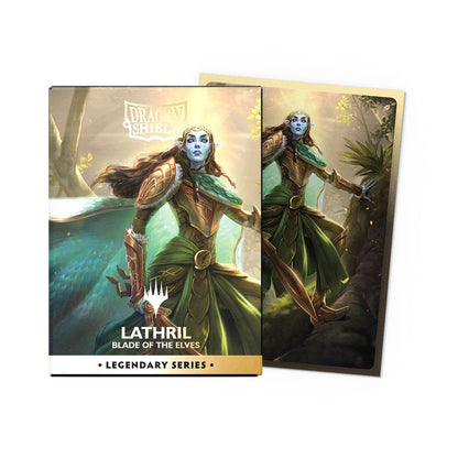 Dragon Shield: Legendary Series - 100ct Matte Dual Art Standard Sleeves (Lathril, Blade of Elves)