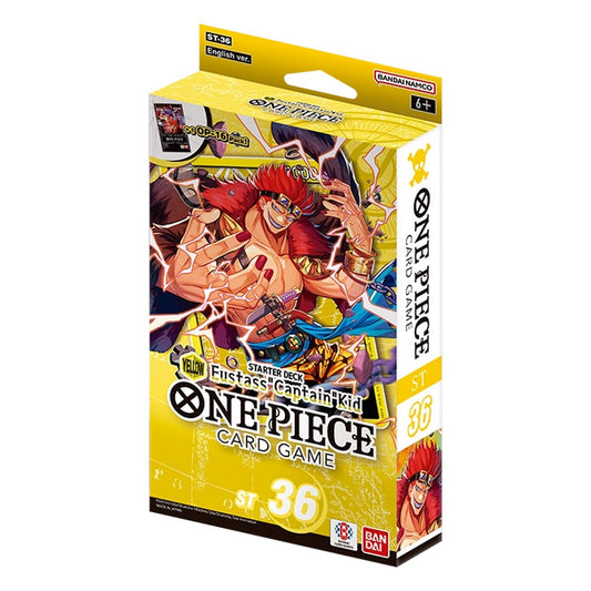 One Piece TCG: Starter Deck - Yellow Eustass "Captain" Kid [ST-36] *Expected Release Date 07-31-2026*