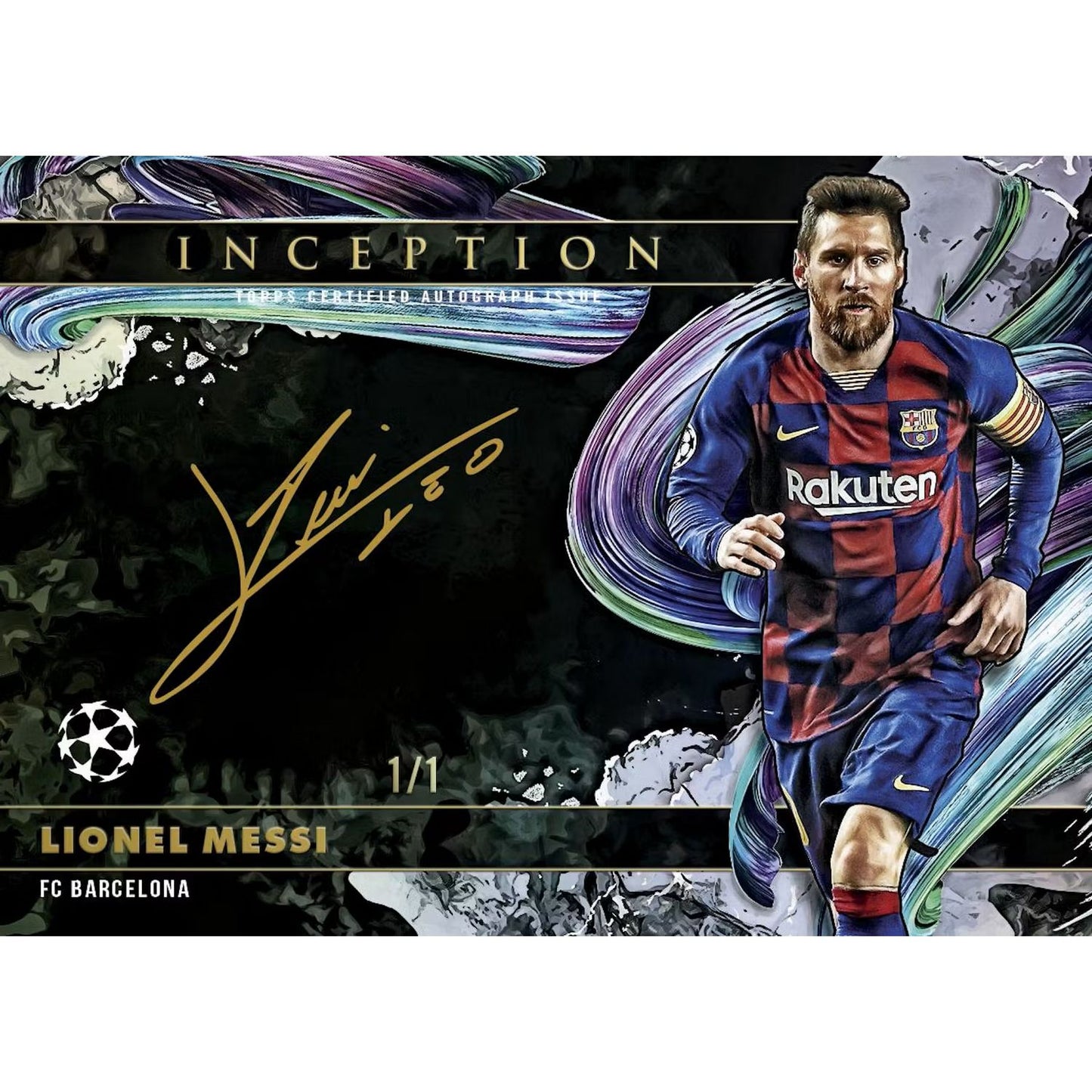 2025-26 Topps Inception UEFA Club Competitions Soccer Hobby Box