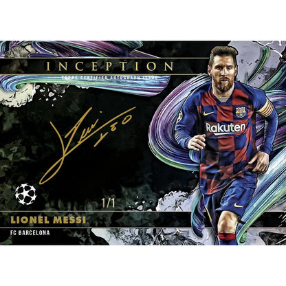 2025-26 Topps Inception UEFA Club Competitions Soccer Hobby Box