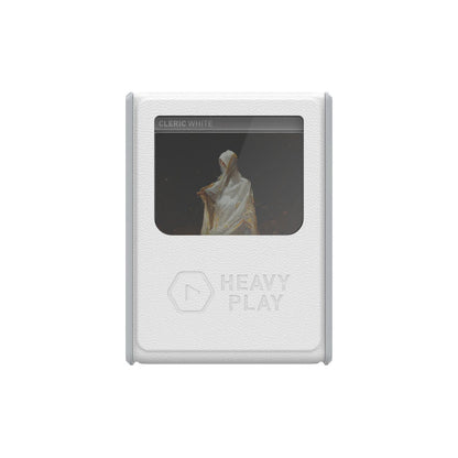 Heavy Play: RFG Deck Box Max 100+ (Cleric White)
