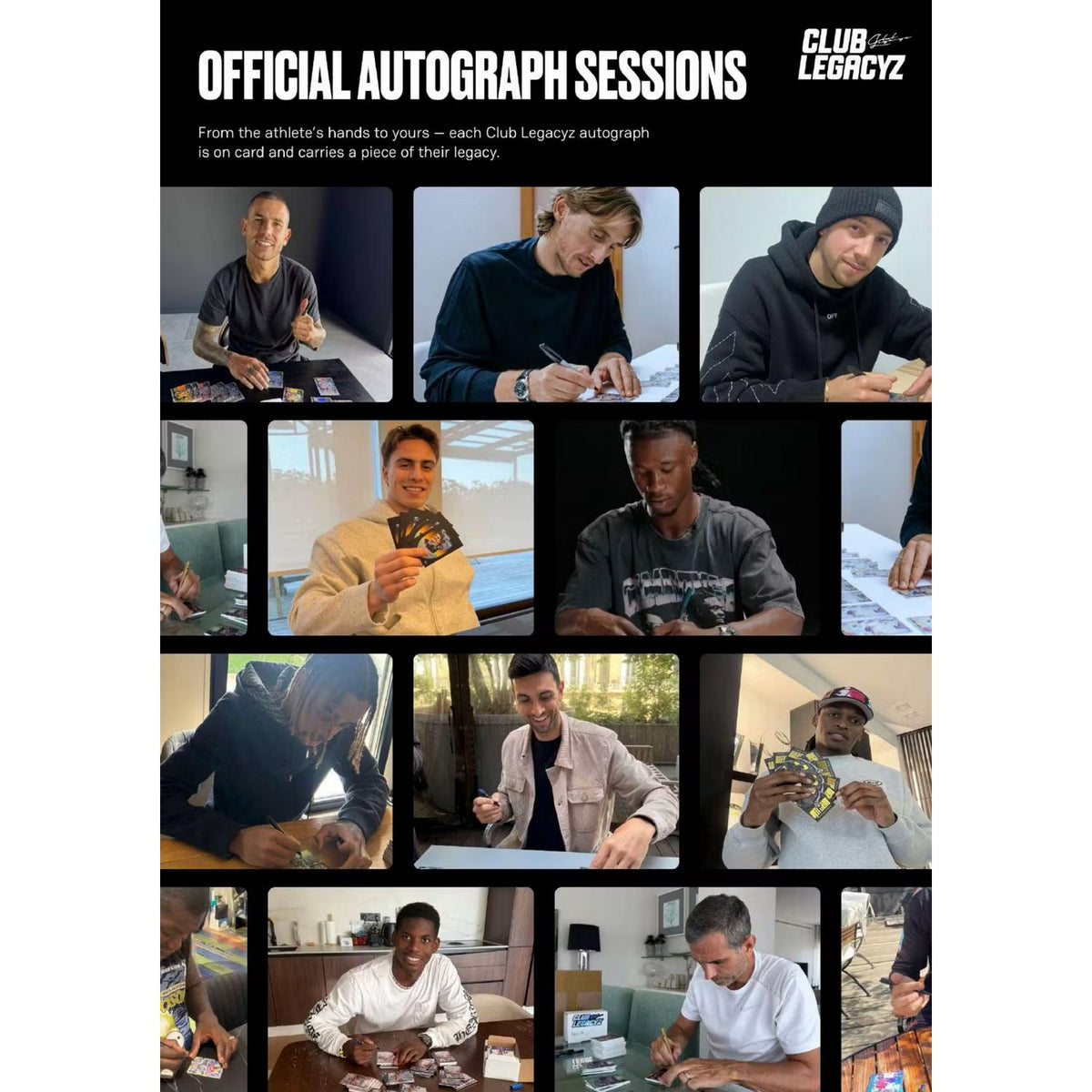 2026 Club Legacyz Icons 4th Edition Soccer Hobby Box