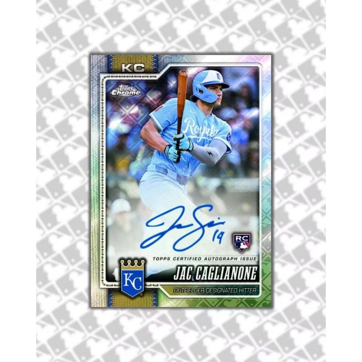 2026 Topps Chrome Baseball Logofractor Edition Box