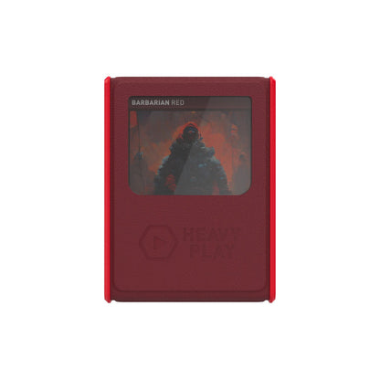 Heavy Play: RFG Deck Box Max 80+ (Barbarian Red)