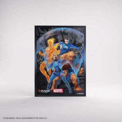 Gamegenic: Magic the Gathering | Marvel Super Heroes Premium Art Sleeves (The Fantastic Four)
