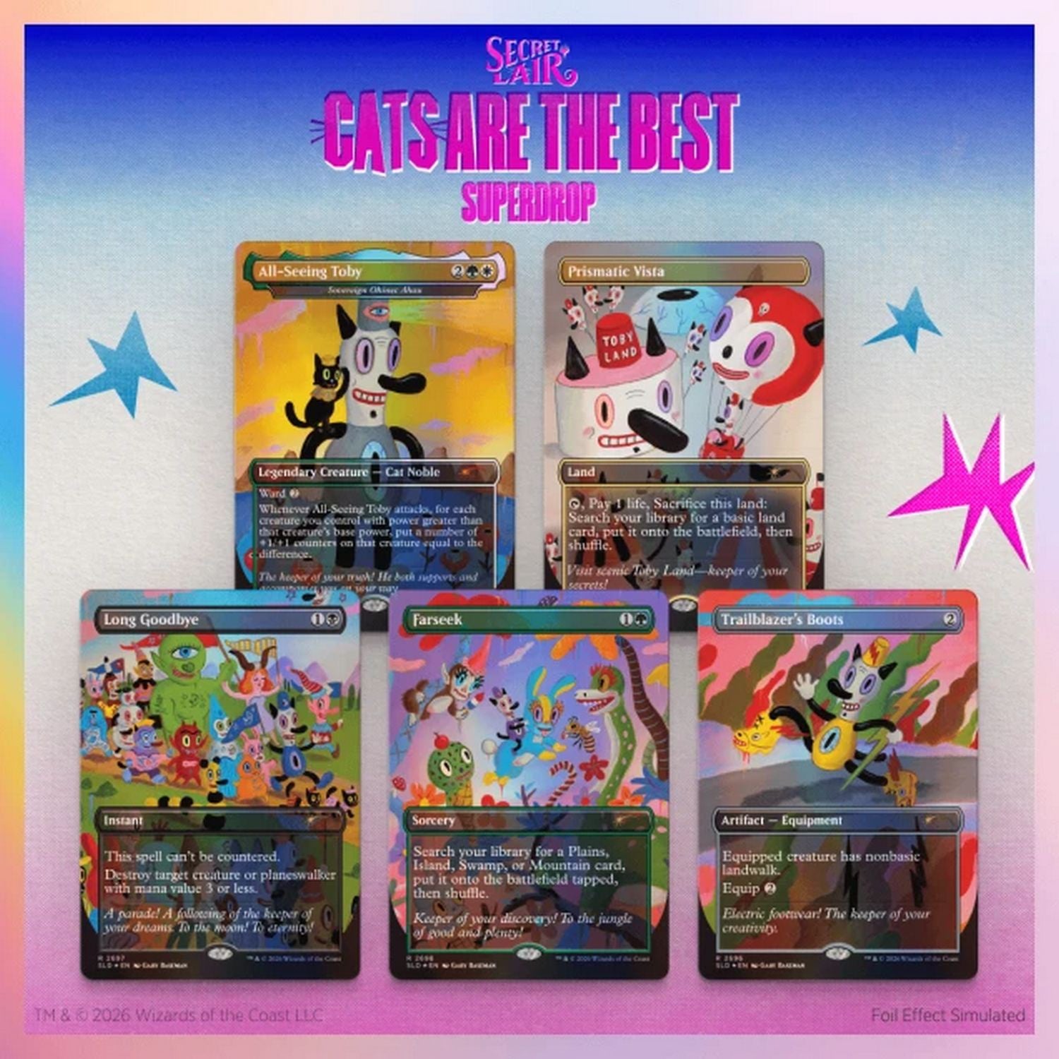 MTG Toby’s Journey by Gary Baseman Foil CollectorStore00006_9083f484-