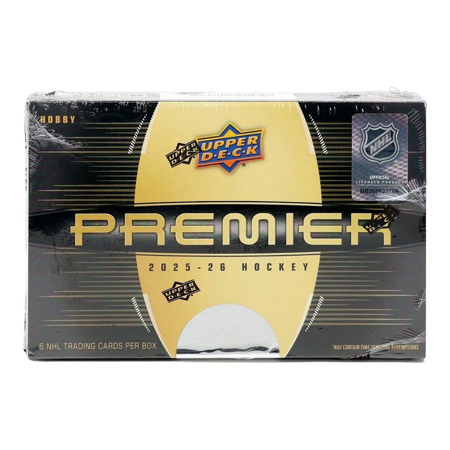 2025-26 Upper Deck Premier Hockey Hobby Box *Contact Us To Order*