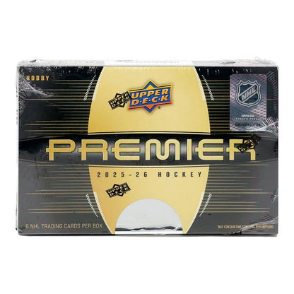 2025-26 Upper Deck Premier Hockey Hobby Box *Contact Us To Order*