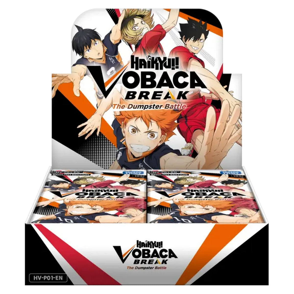Haikyu!! Vobaca!! BREAK TCG: The Dumpster Battle Booster Box (HV-P01-EN)