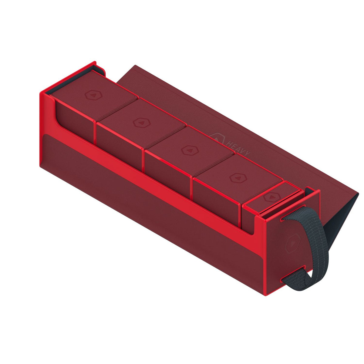 Heavy Play: RFG Deckbox Carrier 500+ (Barbarian Red)