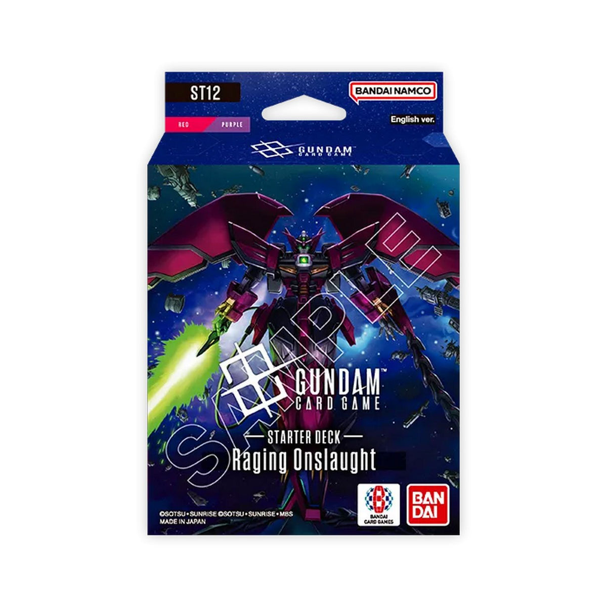 Gundam TCG: Raging Onslaught Starter Deck (ST-12)