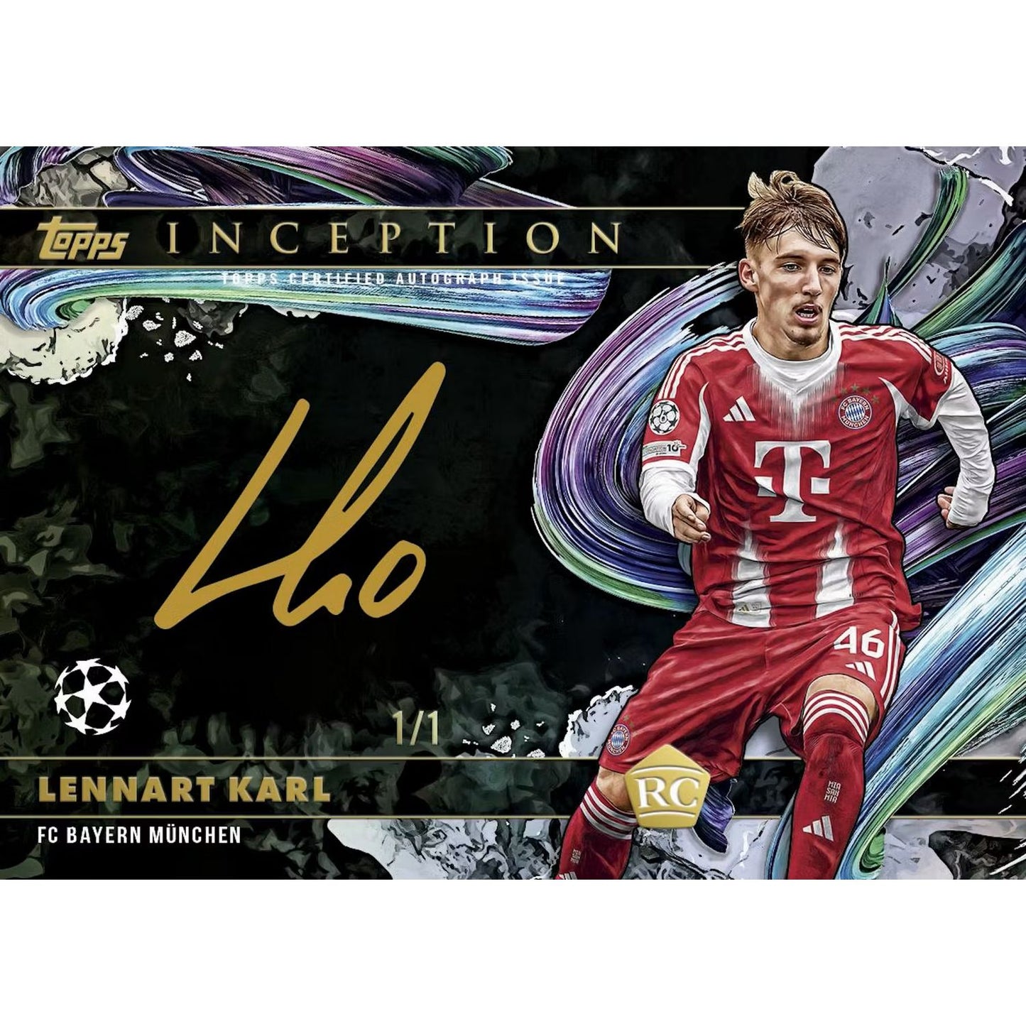 2025-26 Topps Inception UEFA Club Competitions Soccer Hobby Box